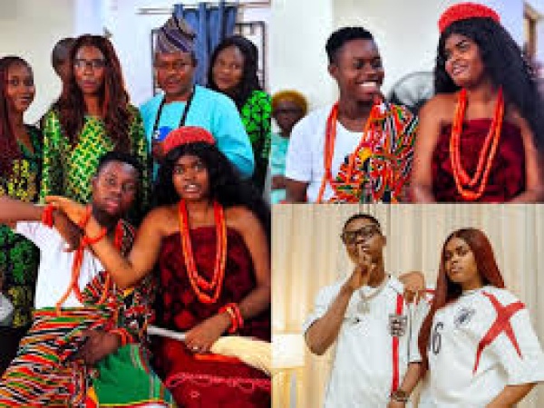 Peller pays Jarvis’ bride price in Benin City
