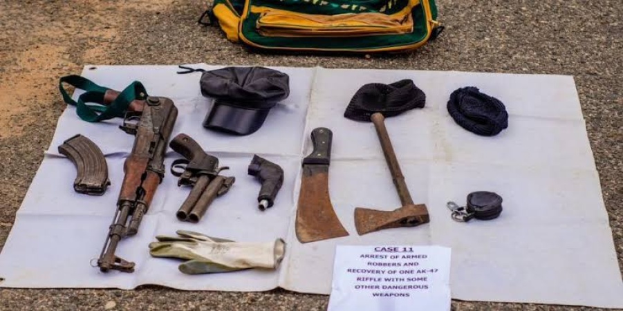 Police rescue three suspected robbers from mob, recover firearm in Lagos