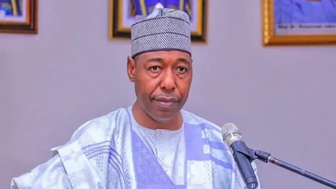 Zulum: I saw my children thrice during my first 55 days in office
