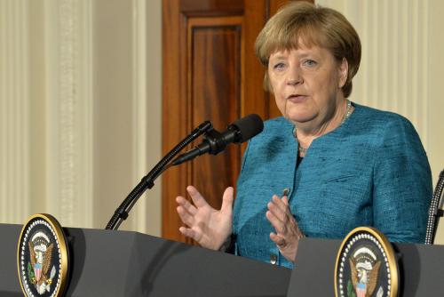 •German Chancellor Angela Merkel
