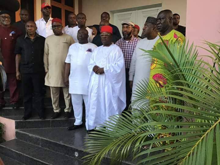 South-East PDP leaders and governors